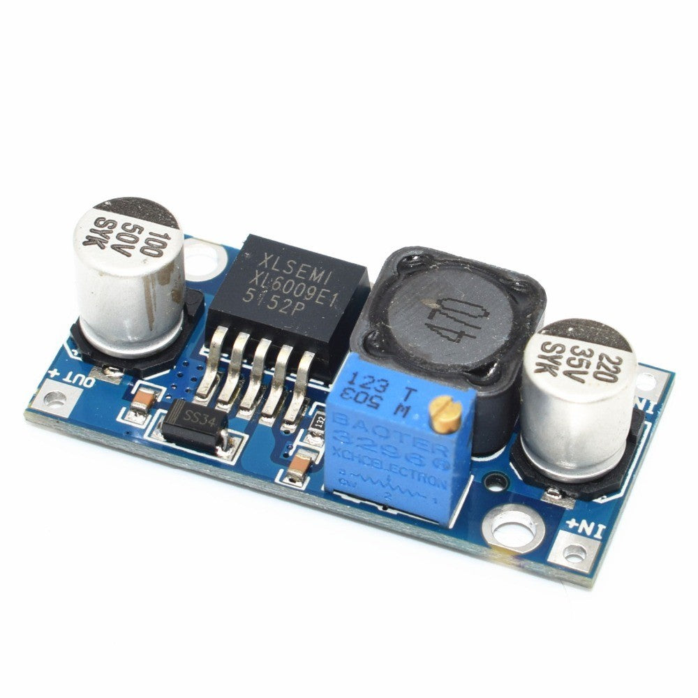 XL6019 (XL6009 Upgrade) DC-DC Boost Converter - MackTechBiz