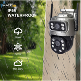 V380 Dual Security Surveillance WIFI Camera 3MP + 3MP - MackTechBiz
