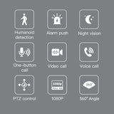 Video Calling Smart WiFi Camera  - MackTechBiz