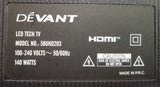 DEVANT 58UHD203 Board - MackTechBiz