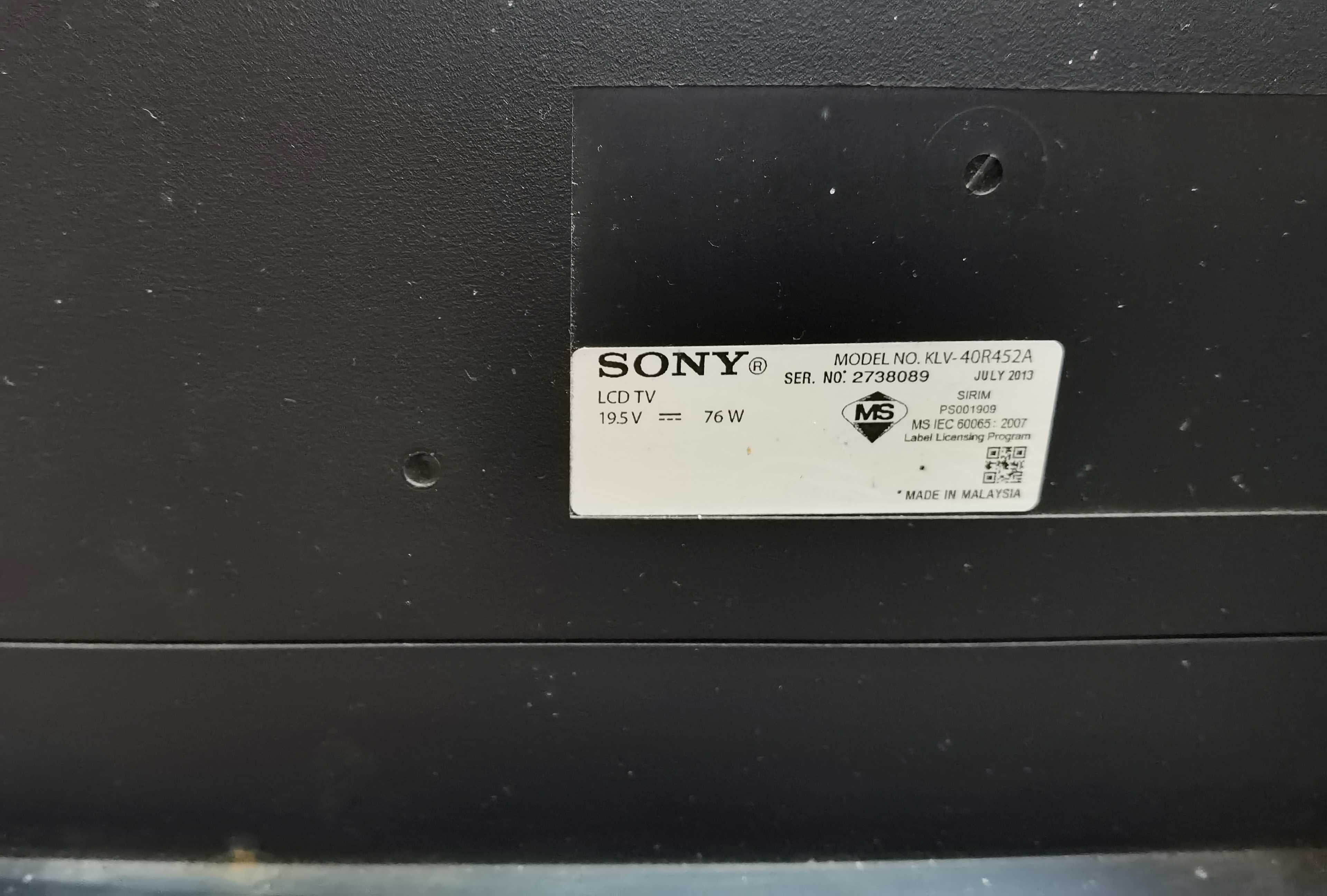 Sony Bravia KLV-40R452A Motherboard - MackTechBiz