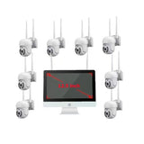 3MP Network Camera 4CH 8CH H.265 12.5Inch Screen NVR Surveillance System Wireless Smart Home Security Security Camera - EseeCloud - MackTechBiz
