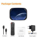 Amlogic S905x4 Android 11 TV Box Quad Core Dual WIFI 2.4G/5G DDR3 2GB 4GB ROM 64GB USB3.0 8K - MackTechBiz