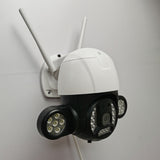 Outdoor Wireless PTZ Camera 3MP 5MP Intelligent Double Light Humanoid Recognition Alarm Outdoor WIFI Camera Memory Card CMOS - V380Pro - MackTechBiz