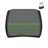 2.4G Wireless Air Fly Mouse Remote TV Remote Keyboard LED Backlight 7 Colors For Smart TV Box Set Top Box - MackTechBiz
