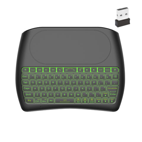 2.4G Wireless Air Fly Mouse Remote TV Remote Keyboard LED Backlight 7 Colors For Smart TV Box Set Top Box - MackTechBiz