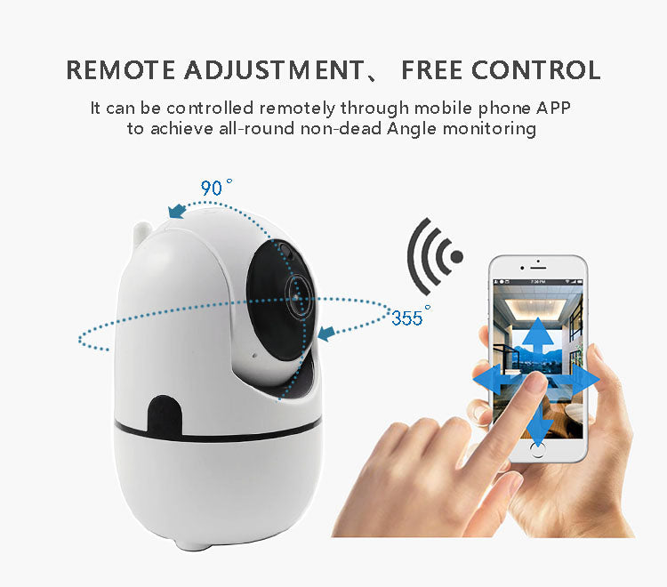 Indoor Wifi Camera 2MP 3MP Indoor PTZ Security Wireless Night Vision Network Camera - ICSee - MackTechBiz
