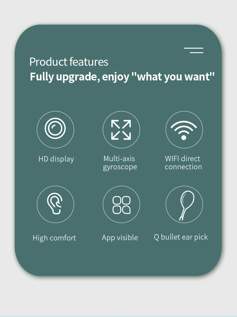 Smart Electric Visual Ear Cleaner Ear With Camera Endoscope - MackTechBiz
