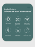 Smart Electric Visual Ear Cleaner Ear With Camera Endoscope - MackTechBiz