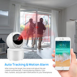 Indoor 3MP CCTV IP Camera  Camera Motion Tracking Detector Night Vision Two Way Audio  Monitor  - ICSEE App - MackTechBiz