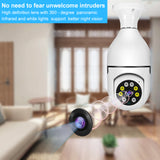 Outdoor/Indoor WIFI Light Bulb Camera Wireless 2MP 3MP E27 Socket Color Night Vision IP Dome Camera IP66 P2P PTZ Camera - V380Pro App - MackTechBiz