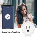 Universal WiFi Smart Plug TUYA Smart Life APP Control Compatible with Alexa and google home Power Socket plug EU US - MackTechBiz