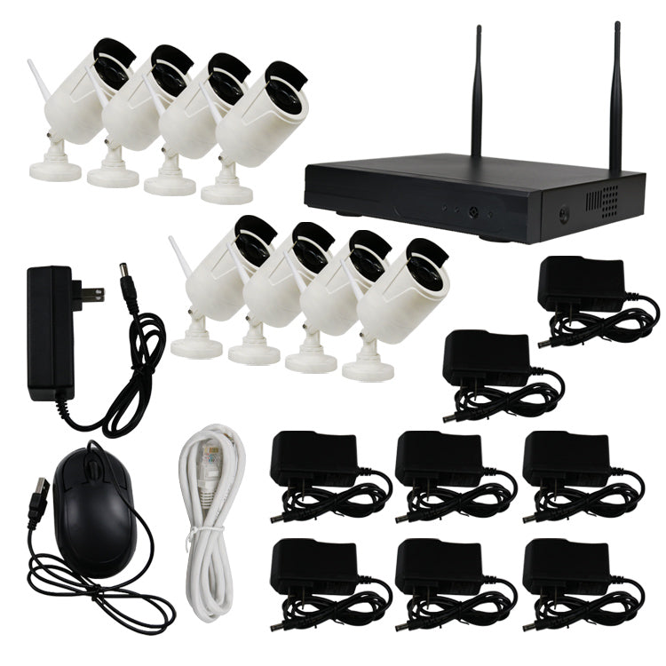 3MP H.265+ CCTV 8CH Wireless NVR kit 3MP Outdoor IR Night Vision IP WIFI Camera Security System Surveillance Kit - IPPROApp - MackTechBiz