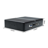 N5095 PSense/OPNSense Firewall Fanless Mini PC with  i225V 2.5G LAN WIN10/WIN11 Industrial Mini Computer - MackTechBiz