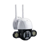 Outdoor Wireless PTZ Camera 3MP 5MP Intelligent Double Light Humanoid Recognition Alarm Outdoor WIFI Camera Memory Card CMOS - V380Pro - MackTechBiz