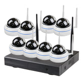 Outdoor Indoor Hot 4CH 8CH 3MP 5MP H.265 Wireless IP Camera Kit WIFI Bullet  CCTV Camera Surveillance System - EseeCloud IPPro - MackTechBiz