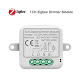 Smart WIFI Dimmer Switch Module  Wireless Control Support 2 Ways Requires ZigBee Smart Breaker - MackTechBiz