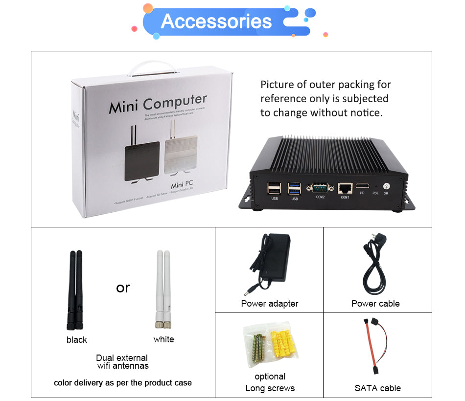 Newest fanless DDR4 6 Lan port core i5-8265U industrial PFSense/OPNSense mini computer support AWAL RTC WOL PXE industrial pc - MackTechBiz