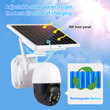 Outdoor 1080P 3MP H.265 4G Solar IP Camera PTZ Waterproof Outdoor Wireless Camera 4G Sim PTZ Solar CCTV Camera - IPPro EseeCloud - MackTechBiz