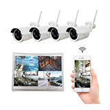 3MP 5MP 12 LCD Network Video Recorder Surveillance Smart Wireless NVR Kit H.265 Wifi Camera Kit 8 Channel CCTV Camera Set System- EseeCloud IPPro - MackTechBiz
