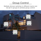 Smart WIFI Dimmer Switch Module  Wireless Control Support 2 Ways Requires ZigBee Smart Breaker - MackTechBiz