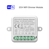 Smart WIFI Dimmer Switch Module  Wireless Control Support 2 Ways Requires ZigBee Smart Breaker - MackTechBiz