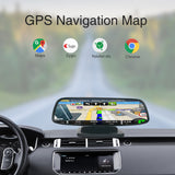 8" 3CH SMART DASH Android 8.1 4G GPS Remote APP  Front Inside Rear Cam - MackTechBiz