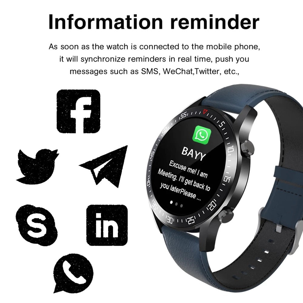 Smart Watch C2+ band Heart Rate Blood Pressure Wrist Smartwatch For men women Sport smart bracelet - MackTechBiz
