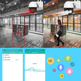 Outdoor Smart WIFI 2MP 3MP 5MP 8MP Camera Outdoor Human Detect Two Way Audio H.265 Home CCTV Surveillance IP Network Camera PTZ 5x Digital Zoom - ICSEE - MackTechBiz