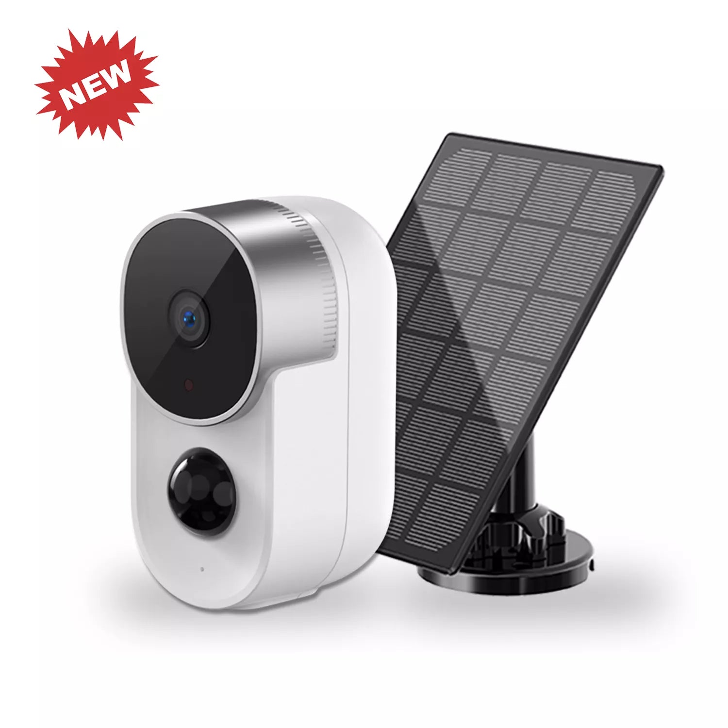 Solar Panel Powered security camera CCTV 1080P  IP camera - MackTechBiz