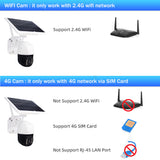 Outdoor 1080P 3MP H.265 4G Solar IP Camera PTZ Waterproof Outdoor Wireless Camera 4G Sim PTZ Solar CCTV Camera - IPPro EseeCloud - MackTechBiz