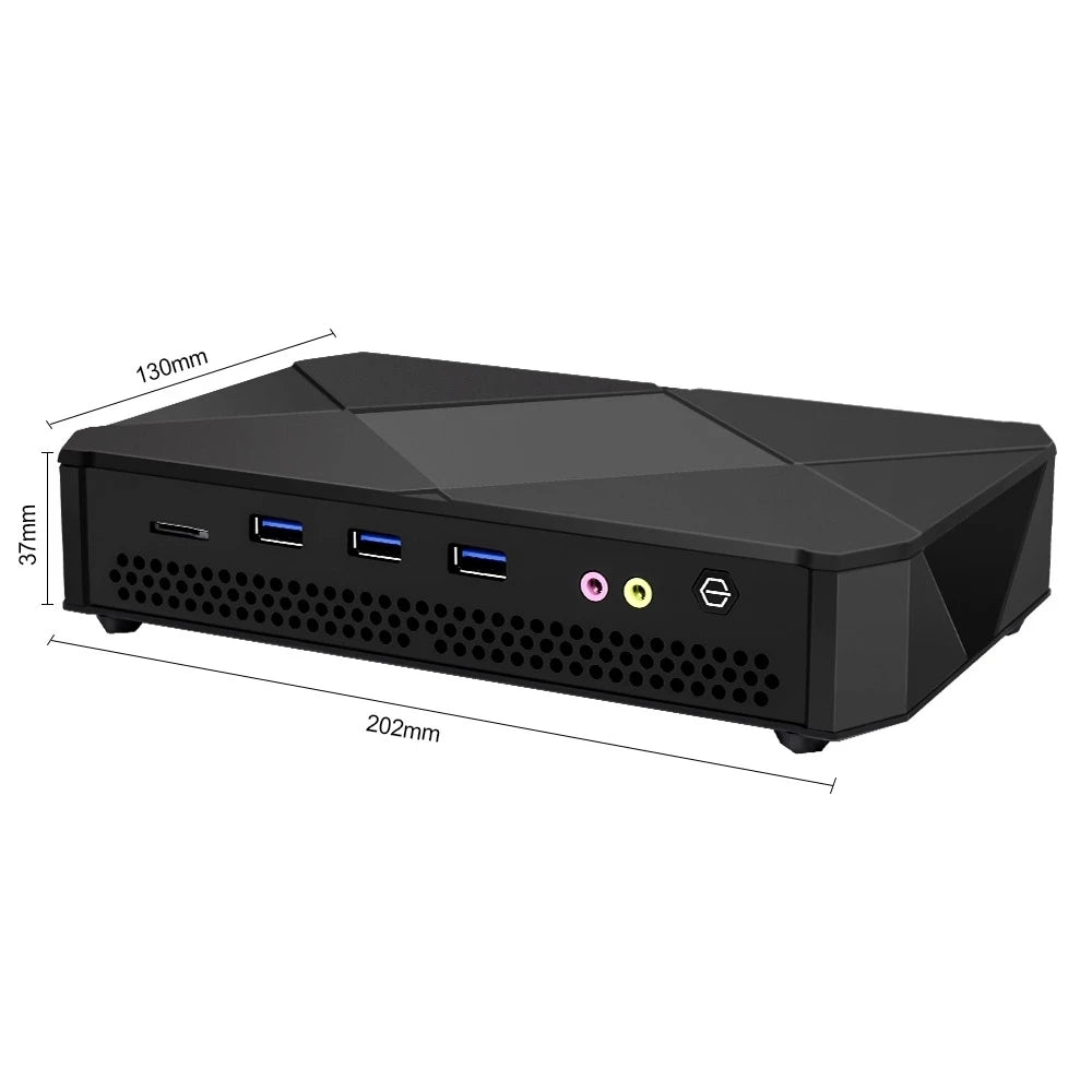 Intel i7 8750H i5 10200H/10300H Gaming Mini PC Triple Display Dual M.2 SSD NVME - MackTechBiz