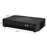 Intel i7 8750H i5 10200H/10300H Gaming Mini PC Triple Display Dual M.2 SSD NVME - MackTechBiz
