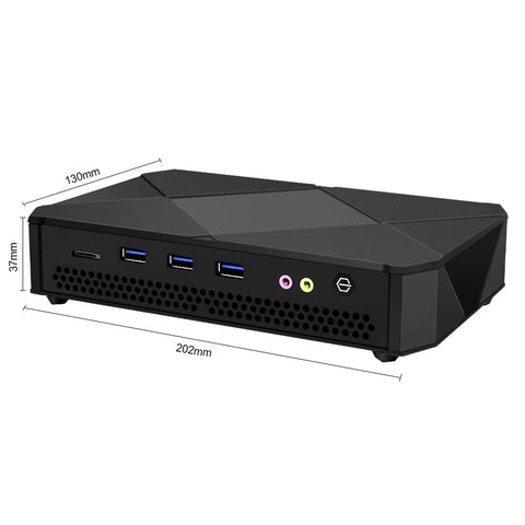 Intel i7 8750H i5 10200H/10300H Gaming Mini PC Triple Display Dual M.2 SSD NVME - MackTechBiz