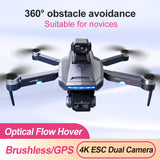 K918 Max Obstacle Avoidance GPS Profesional UAV 4K Remote Control Drone HD Dual Camera Helicopter Quadcopter K918 MAX drone - MackTechBiz