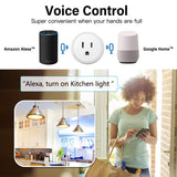 Universal WiFi Smart Plug TUYA Smart Life APP Control Compatible with Alexa and google home Power Socket plug EU US - MackTechBiz