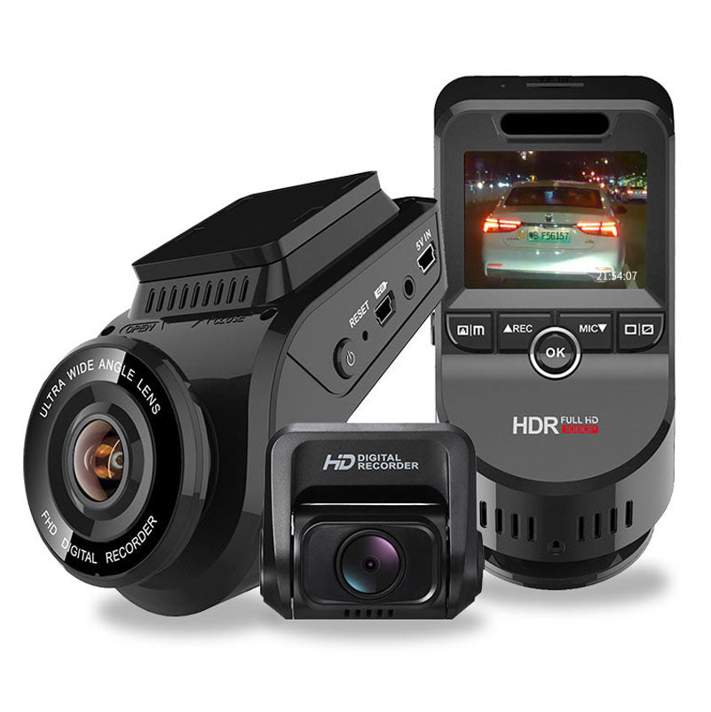 Mini 2" 4K 2160P/1080P FHD Car DVR Dash Cam Camera 170 Degree Car Video Recorder WiFi GPS Night Vision Dashcam Rear Cam - MackTechBiz