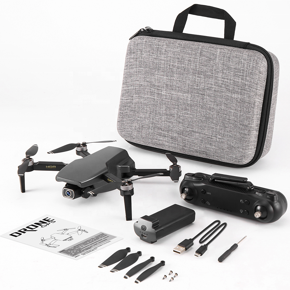 Quadcopter With Camera 4k HD 5G WIFI Drone Brushless FPV Drone 25Mins RC Distance 1km Professional Rc Drone - MackTechBiz