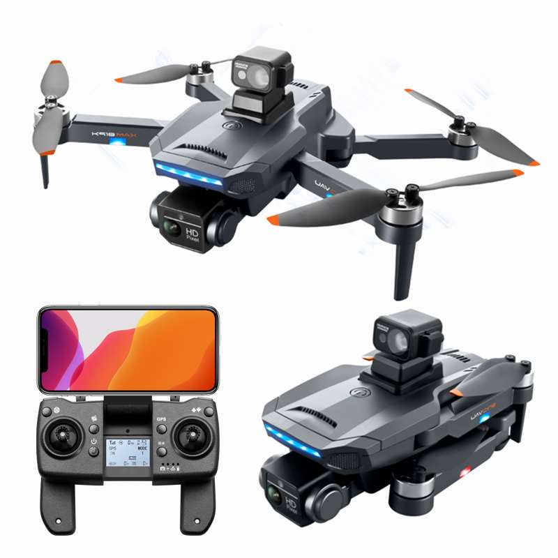 K918 Max Obstacle Avoidance GPS Profesional UAV 4K Remote Control Drone HD Dual Camera Helicopter Quadcopter K918 MAX drone - MackTechBiz