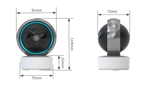 Indoor Smart 2MP 3MP 4MP Auto Tracking security Camera PTZ Indoor Smart Home  CCTV Night Vision Wireless Camera - TUYA App - MackTechBiz