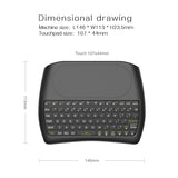 2.4G Wireless Air Fly Mouse Remote TV Remote Keyboard LED Backlight 7 Colors For Smart TV Box Set Top Box - MackTechBiz
