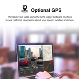 4K/AHD1080P Dual Lens Record Car Dash Camera WIFI GPS Parking Monitor Car Video Recorder - MackTechBiz