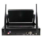 4CH H.265 WIFI NVR with 7inch LCD 3MP 5MP  Security Camera Wireless IP Outdoor Bullet WIFI IP NVR Kit Security Camera System ESEECloud IPPRO - MackTechBiz