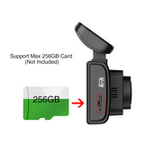 4K/AHD1080P Dual Lens Record Car Dash Camera WIFI GPS Parking Monitor Car Video Recorder - MackTechBiz