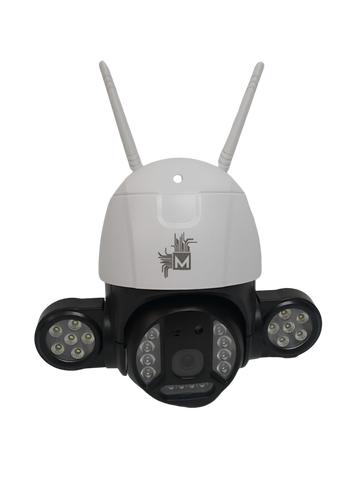 Outdoor Wireless PTZ Camera 3MP/5MP Intelligent Double Light Humanoid Recognition Alarm WIFI CMOS Camera -MackTechBiz