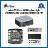 Mini PC Core i3 6100U 4K Display High Performance Business Desktop PC - MackTechBiz