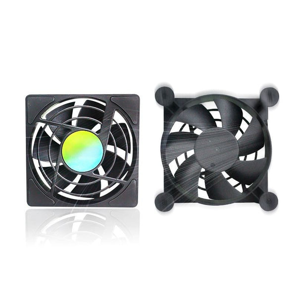 Mini Radiator Fan USB mini Fan 5V Rated Voltage for Android TV Box Set ...