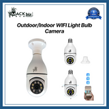 Outdoor/Indoor WIFI Light Bulb Camera Wireless 2MP 3MP E27 Socket Color Night Vision IP Dome Camera IP66 P2P PTZ Camera - V380Pro App - MackTechBiz