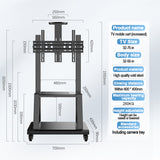 Manual Height Adjustable LED TV  Movable Floor  TV Stand