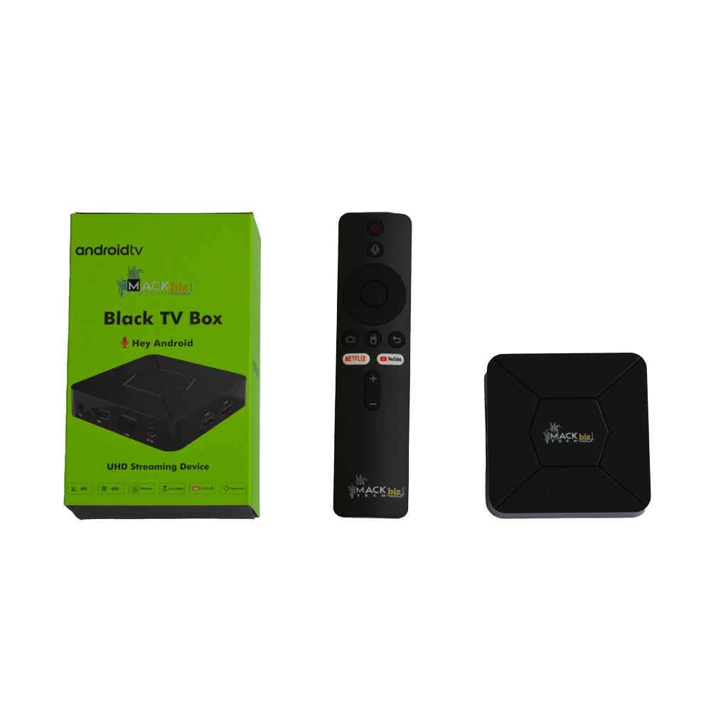 Android TV Box 10.0 Android OS Allwinner H316 2G/5G Wifi BT 5.2 BT Remote 4K Media Player OTT - MackTechBiz